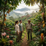 Caminata por cafetales y cacaotales orgánicos